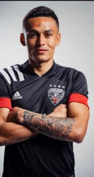 Andy Najar: El jugador de 28 años de edad es una de las gratas sorpresas en la convocatoria de la H. Milita en el DC United de la MLS de EUA. Foto Facebook Andy Najar.