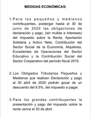 Gobierno, sector privado y trabajadores acuerdan plan para salvar empleos ante coronavirus