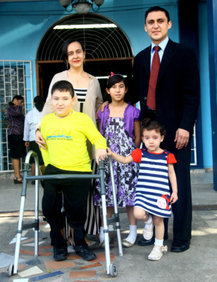 Daniel, el pequeño orador que sueña con ser futbolista