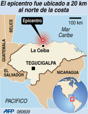 Anuncian que sismos continuarán en Honduras