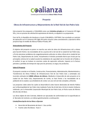 San Pedro Sula Siglo XXI