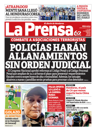 Policías harán allanamientos sin orden judicial