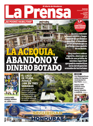 La Acequia, abandono y dinero botado