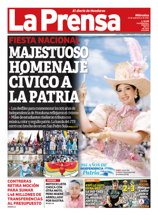 Majestuoso homenaje cívico a la patria