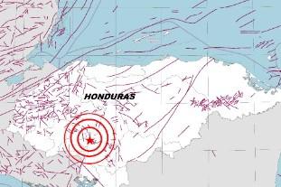 Sismo de magnitud 3.2 sacudió la zona central de Honduras