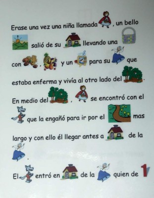 Aprendiendo con láminas educativas