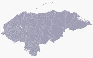 Conozca la cantidad municipios que constituye cada uno de los 18 departamentos de Honduras.