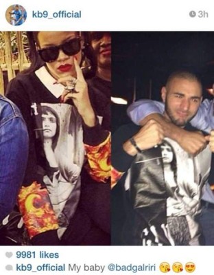 Rihanna y Benzema, la pareja del momento