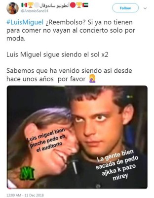 Luis Miguel causa indignación al dar concierto en aparente borrachera