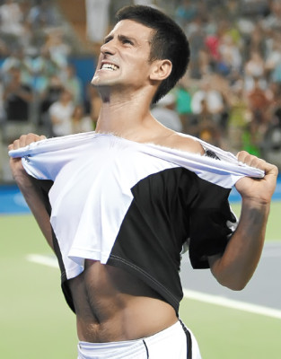 Federer pudo celebrar