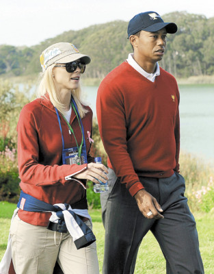 Elin Nordegren, a la sombra de Tiger Woods