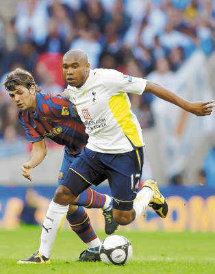 Wilson Palacios se codeó con el Barcelona
