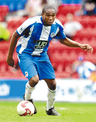 Wilson Palacios destacó en la Premier League. Foto: Wigan.