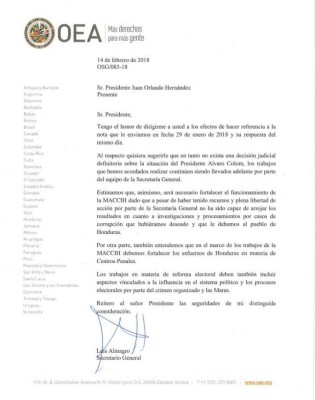 La carta de Almagro que molestó a Juan Jiménez Mayor