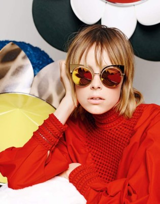 Lentes de sol extragrandes y ‘vintage’