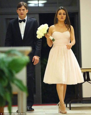 Kutcher y Mila Kunis se casaron
