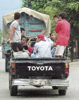 Carros de pailas, caídas mortales