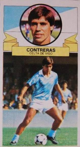 Juan Carlos Contreras: El jugador militó en el Olimpia y luego pasó al Celta de Vigo de España.