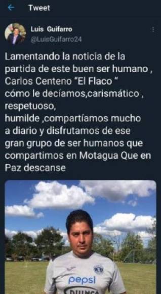 Luis Guifarro: El exfutbolista y hoy comentarista deportivo describió las cualidades que tenía Carlos Centeno.