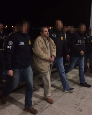 'El Chapo' Guzmán comparecerá hoy mismo en un tribunal para la lectura de cargos  