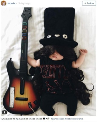 La bebé reina de los disfraces