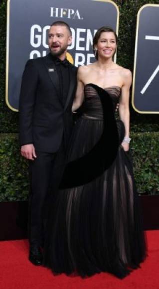 Justin Timberlake y su esposa Jessica Biel.