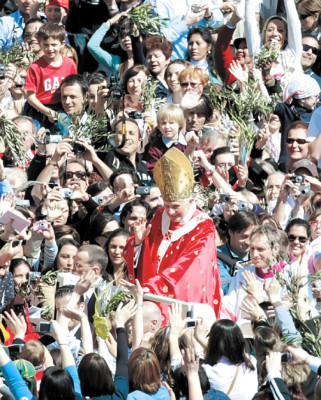 Cristianos celebran Domingo de Ramos