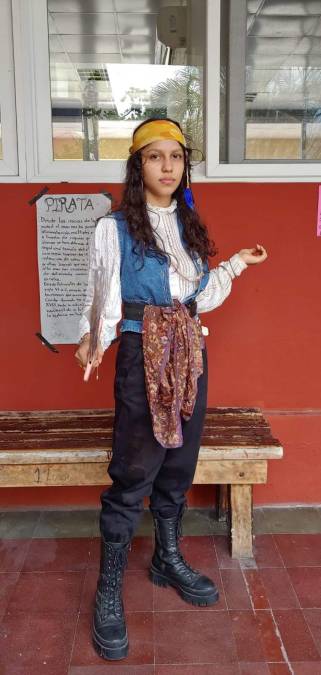 Una joven “pirata” fue vista en la institución sampedrana.
