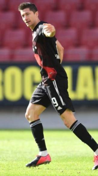Robert Lewandowski: El goleador polaco del Bayern Múnich ocupa la tercera posición. Foto EFE.