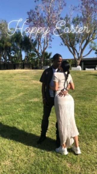 Kylie Jenner apoyó a su cuñado junto a su marido, Travis Scott.