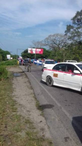 Y también se reportó otra toma en el municipio de Tela.<br/>