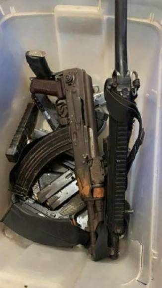 Caen 'torones' de la MS-13 con fusiles de asalto y droga en San Pedro Sula