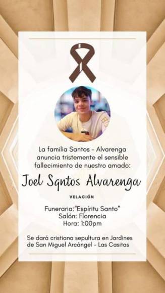 Contó a través de vídeos publicados en sus redes sociales los duros días que está atravesando tras el fallecimiento de Joel Santos Alvarenga.