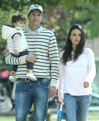 Ashton y Mila pasaron de lo casual al amor