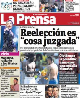Las portadas luego de la goleada de Brasil a Honduras