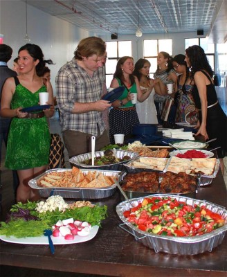 Prepare una cena bufé