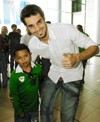 Grandizoli, nuevo fichaje albo, ya está en Honduras