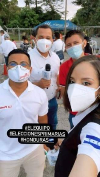 La periodista Julia Murillo junto al equipo de GO TV realizó varios recorridos en los centros de votación de San Pedro Sula para compartir con la audiencia minuto a minuto el desarrollo de la gran fiesta electoral primaria.