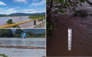 Las autoridades de la Comisión Permanente de Contingencias (Copeco) están esperando una gran crecida del río Ulúa.