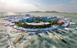 La reconstrucción del cayo está tardando más de lo previsto. La entidad bancaria se pronunció.