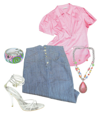 'Pencil skirt'