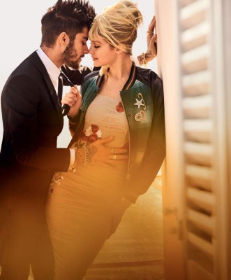 Gigi Hadid y Zayn Malik, bellos y enamorados