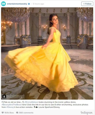 Nuevas fotos de 'La Bella y la Bestia'