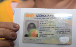 El Documento Nacional de Identificación para hondureños.