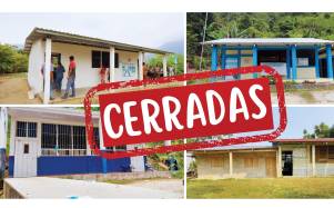Solo en El Merendón hay tres escuelas cerradas.