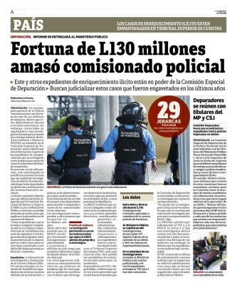 TSC: Ramírez del Cid se enriqueció con L8 millones