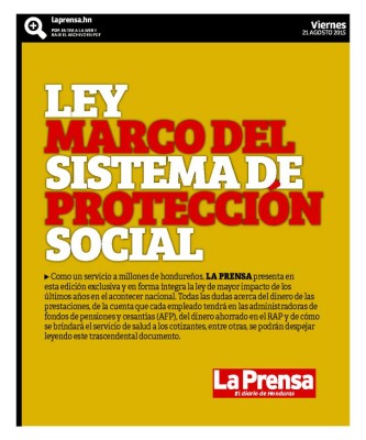Descargue la Ley de Protección Social