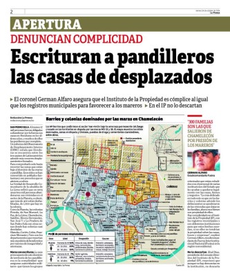 Hay 2,000 millones en demandas por IP de San Pedro Sula