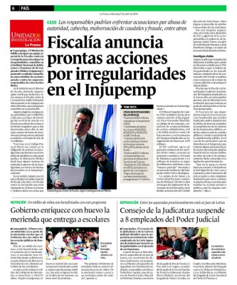 Reabren investigación contra actual directora del Injupemp