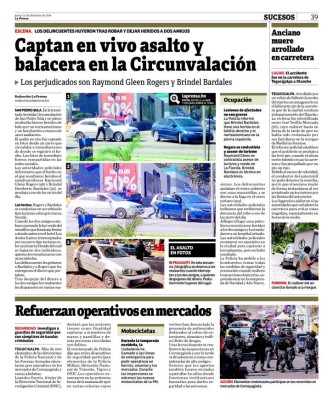 Encuentran carro vinculado a banda de asaltantes en San Pedro Sula